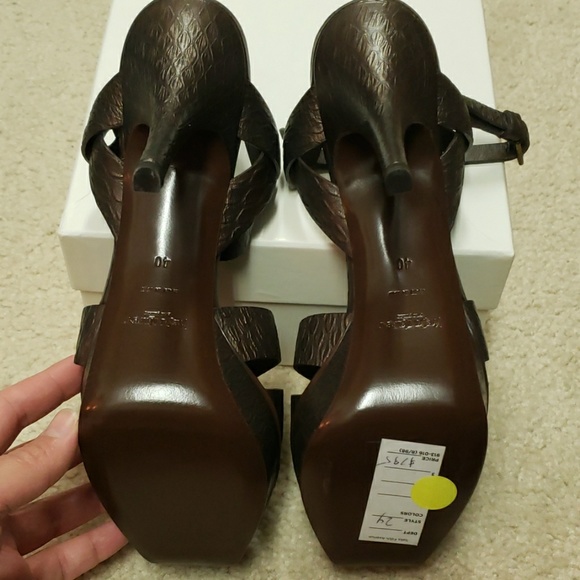 YSL Yves Saint Laurent NIB Tribute Heels - Picture 4 of 8